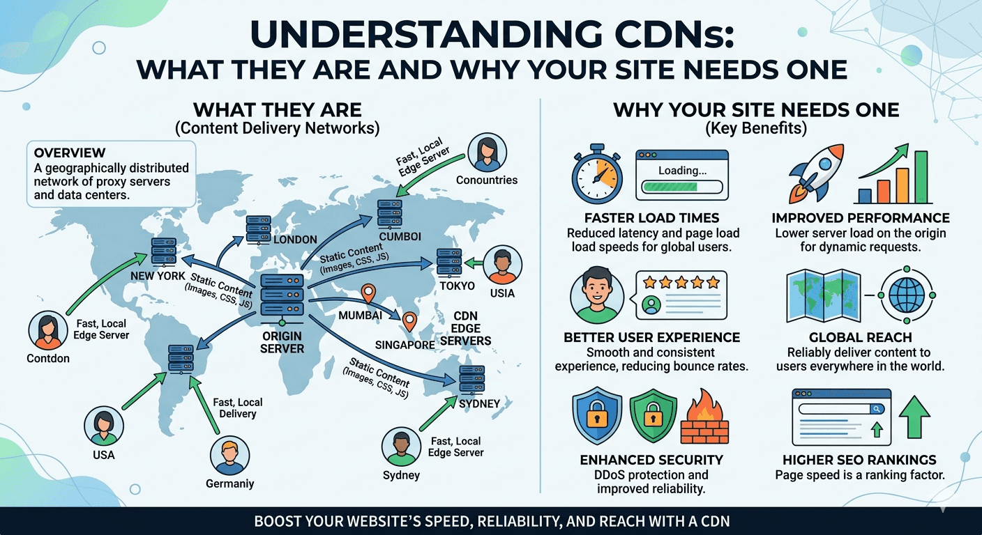 Understanding CDNs: What They Are and Why Your Site Needs One