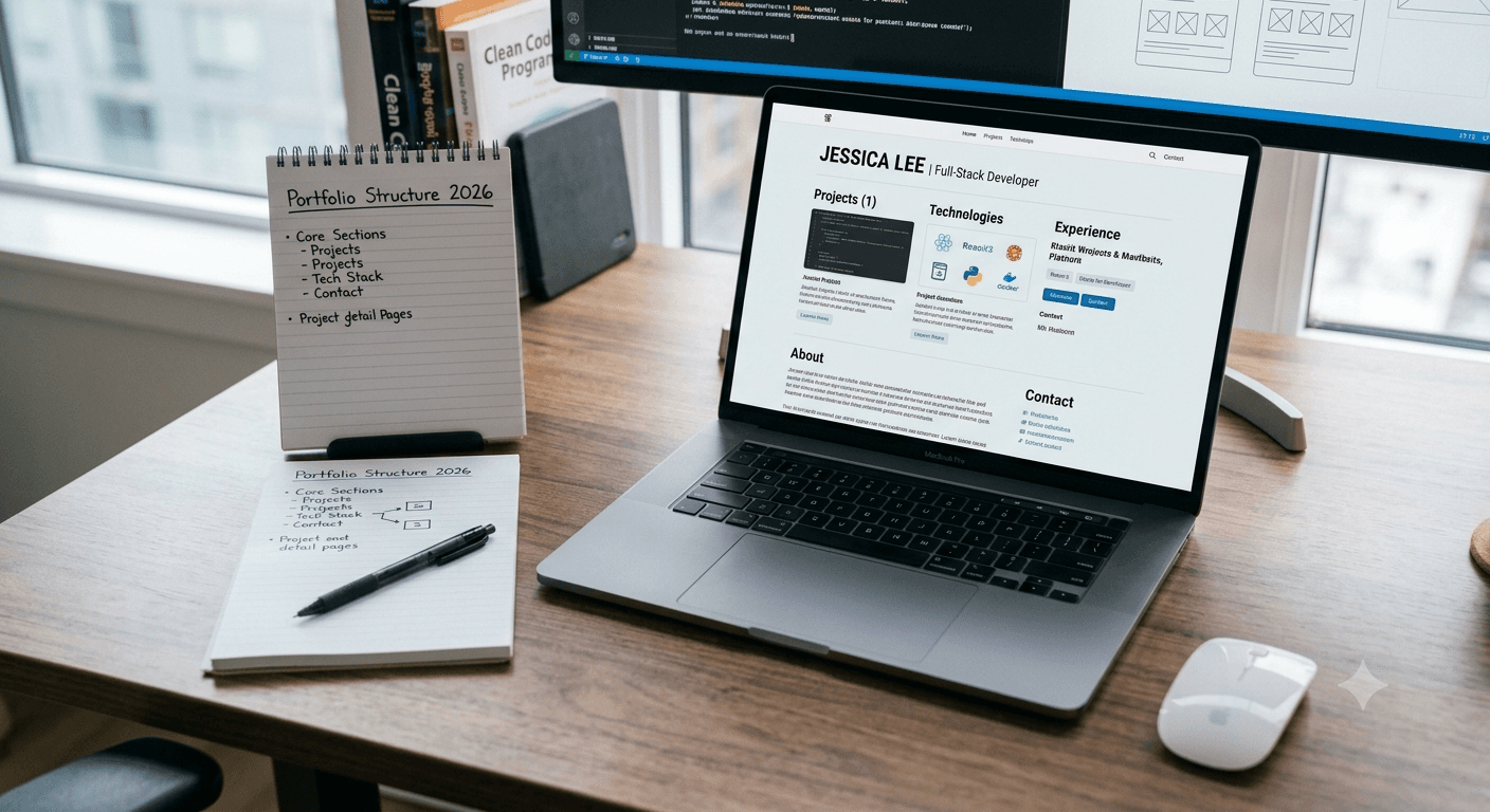 How to Structure a Developer Portfolio in 2026
